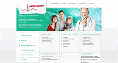 Desktop Screenshot of kardiodent.pl